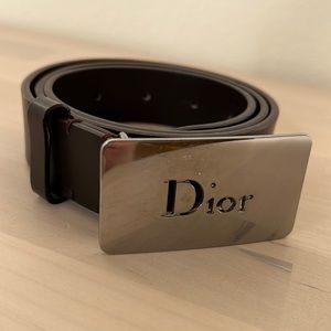 Dior 100% authentic leather belt.